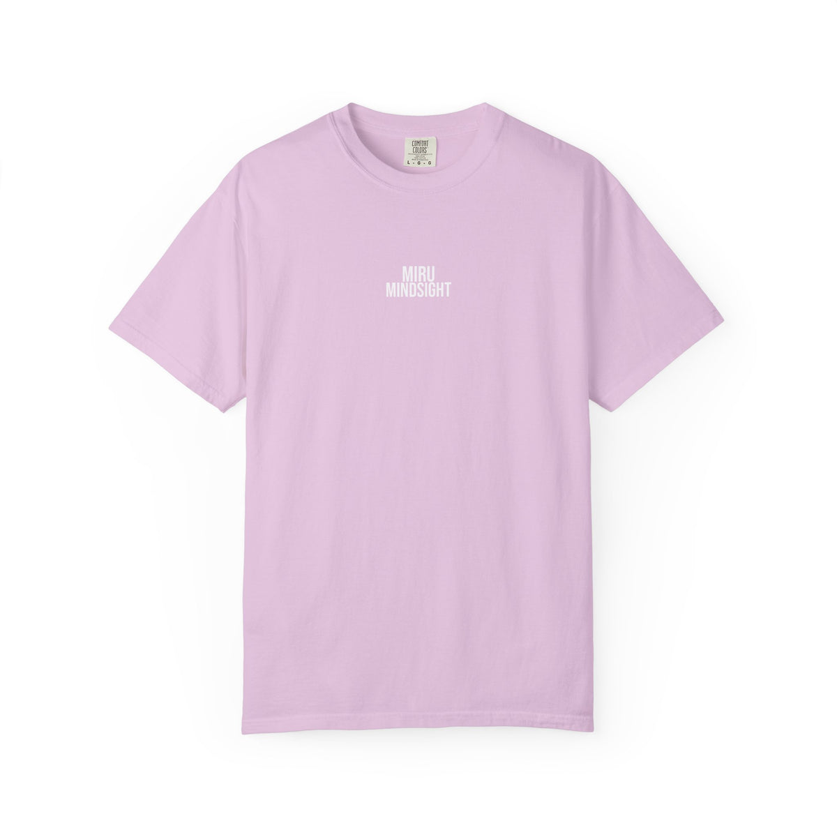 "I'm Happy You're Here" Print Unisex Garment-Dyed T-shirt
