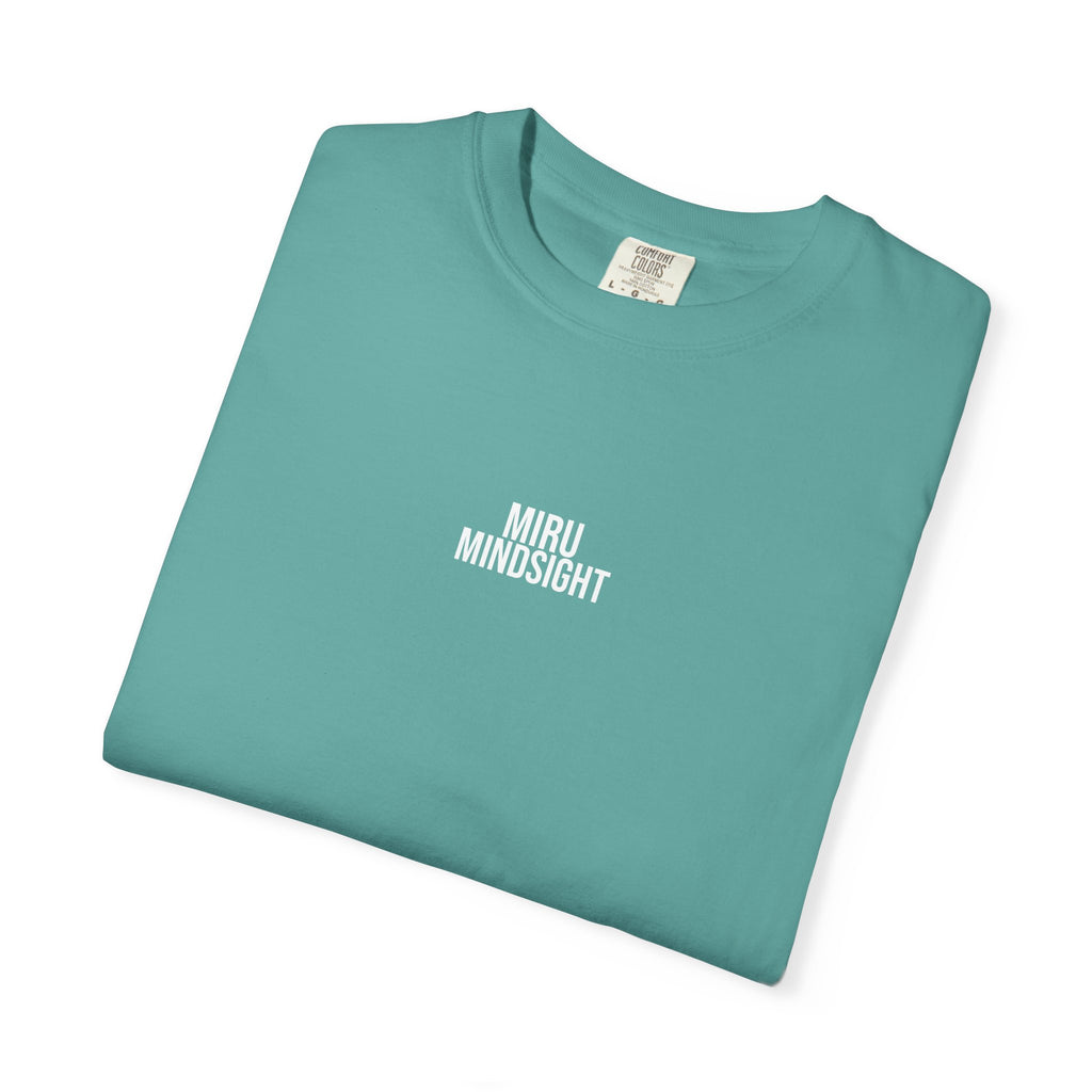 "I'm Happy You're Here" Print Unisex Garment-Dyed T-shirt