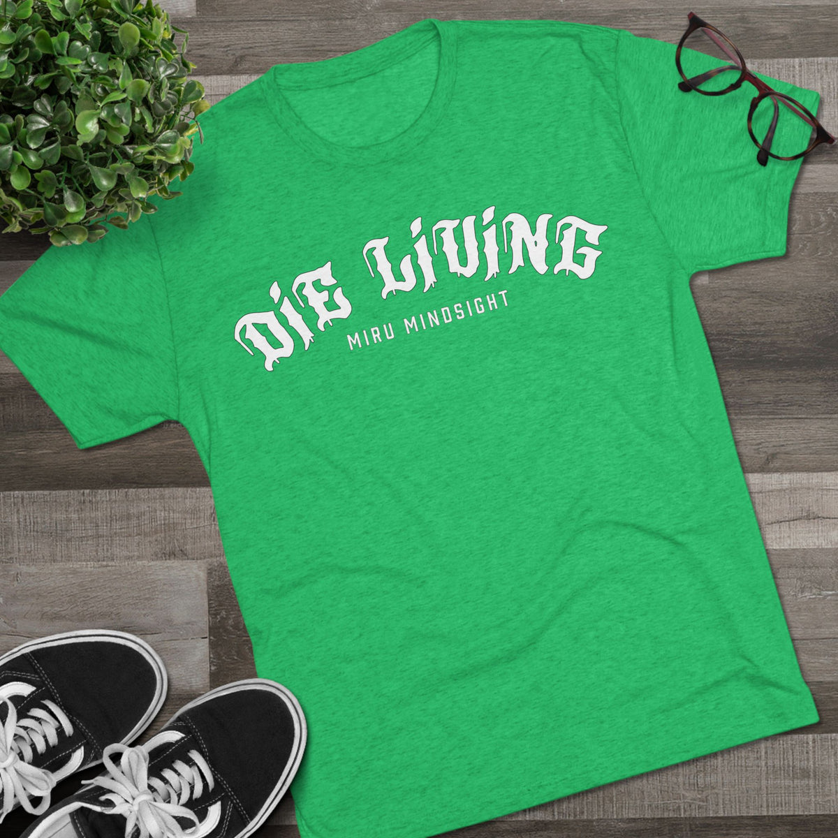 Vintage 'Die Living' Tee
