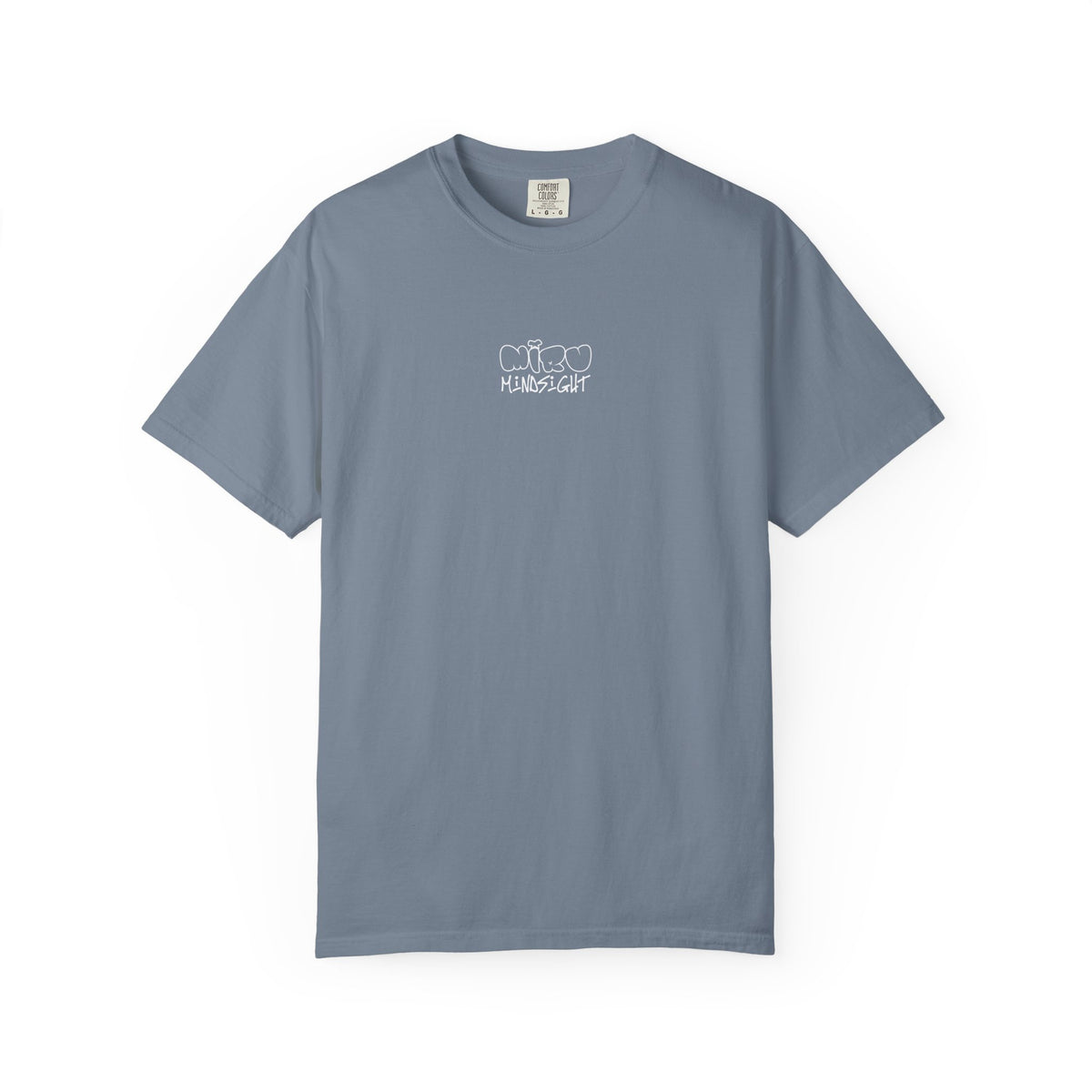 "I'm Happy You're Here." Logo Unisex Garment-Dyed T-shirt