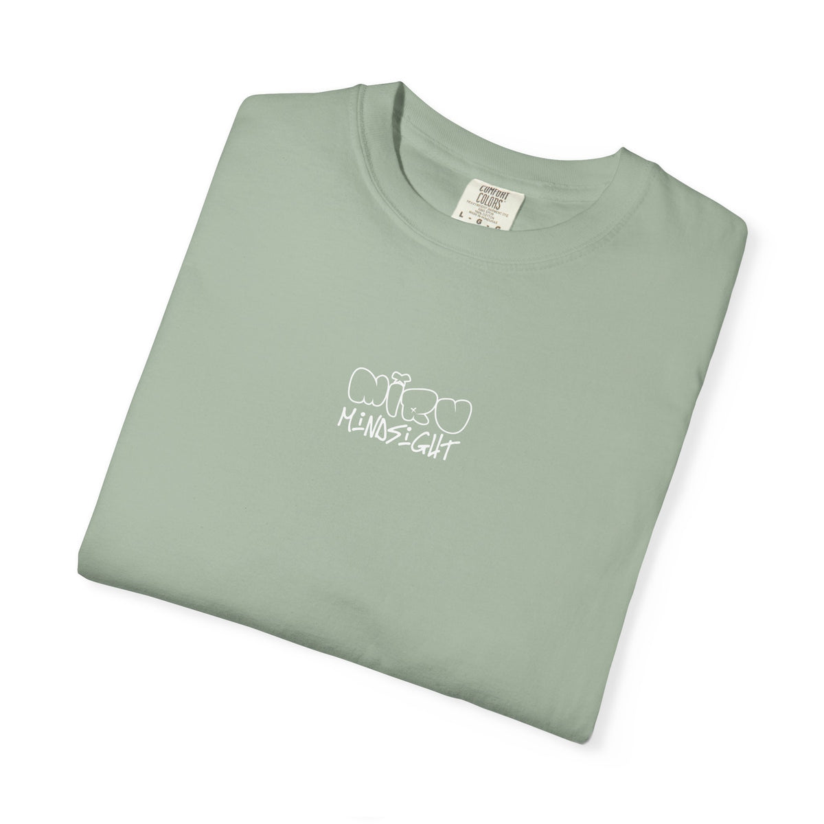 "I'm Happy You're Here." Logo Unisex Garment-Dyed T-shirt