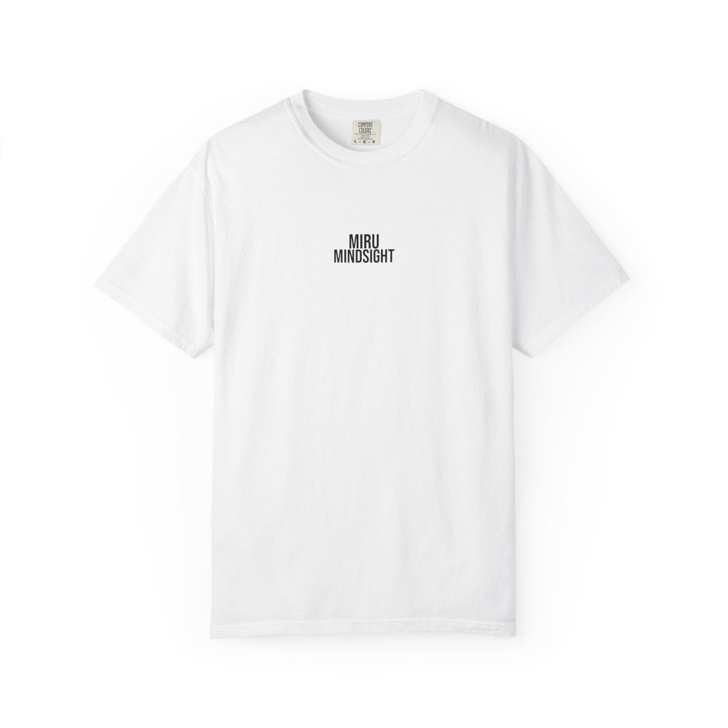 I'm Happy You're Here" Print Unisex Garment-Dyed T-shirt