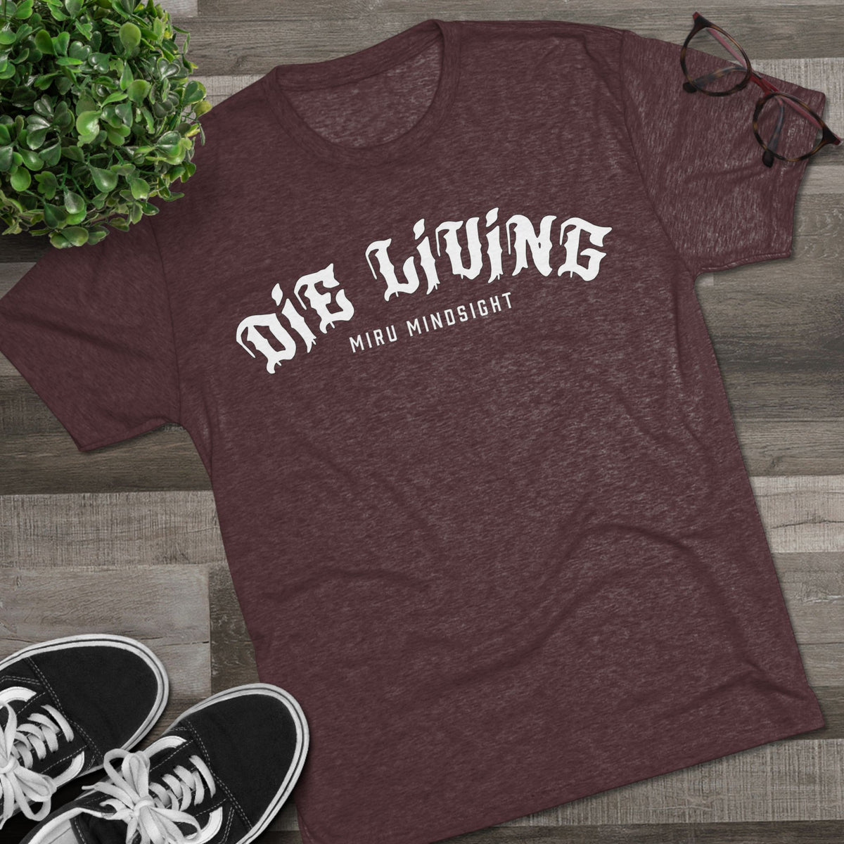 Vintage 'Die Living' Tee