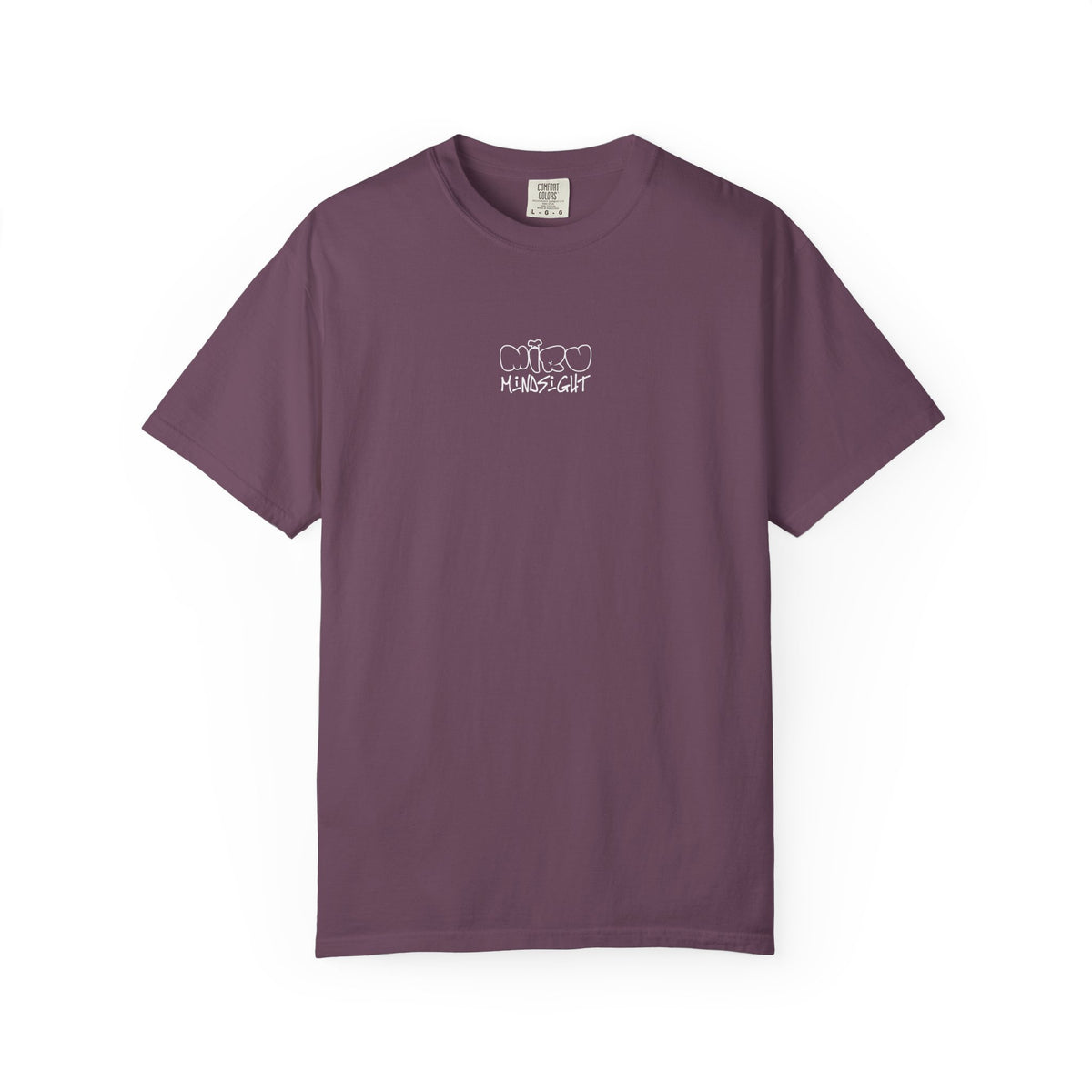 "I'm Happy You're Here." Logo Unisex Garment-Dyed T-shirt