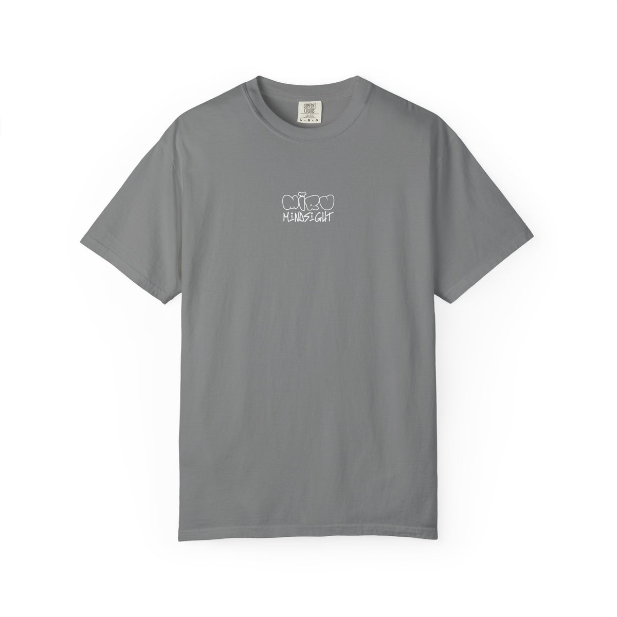 "I'm Happy You're Here." Logo Unisex Garment-Dyed T-shirt