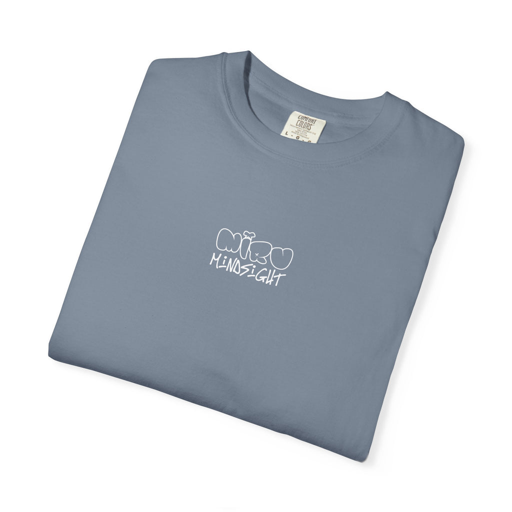 "I'm Happy You're Here." Logo Unisex Garment-Dyed T-shirt