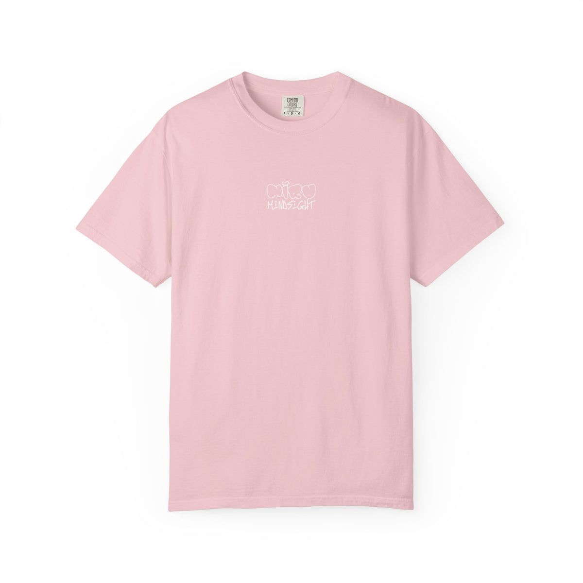"I'm Happy You're Here." Logo Unisex Garment-Dyed T-shirt