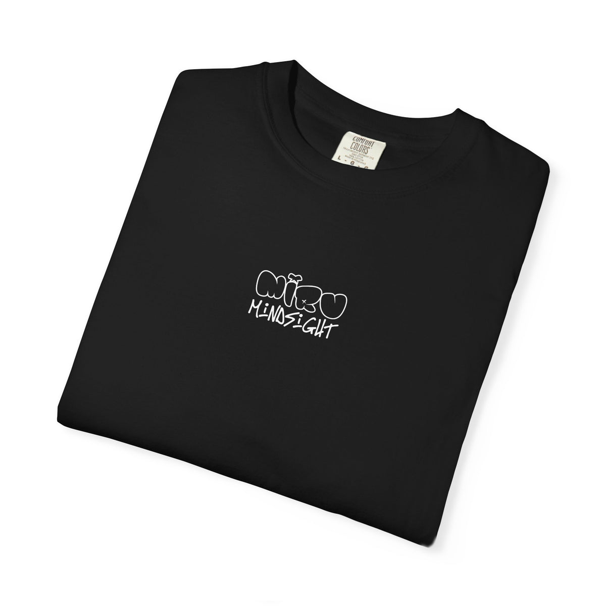 "I'm Happy You're Here." Logo Unisex Garment-Dyed T-shirt