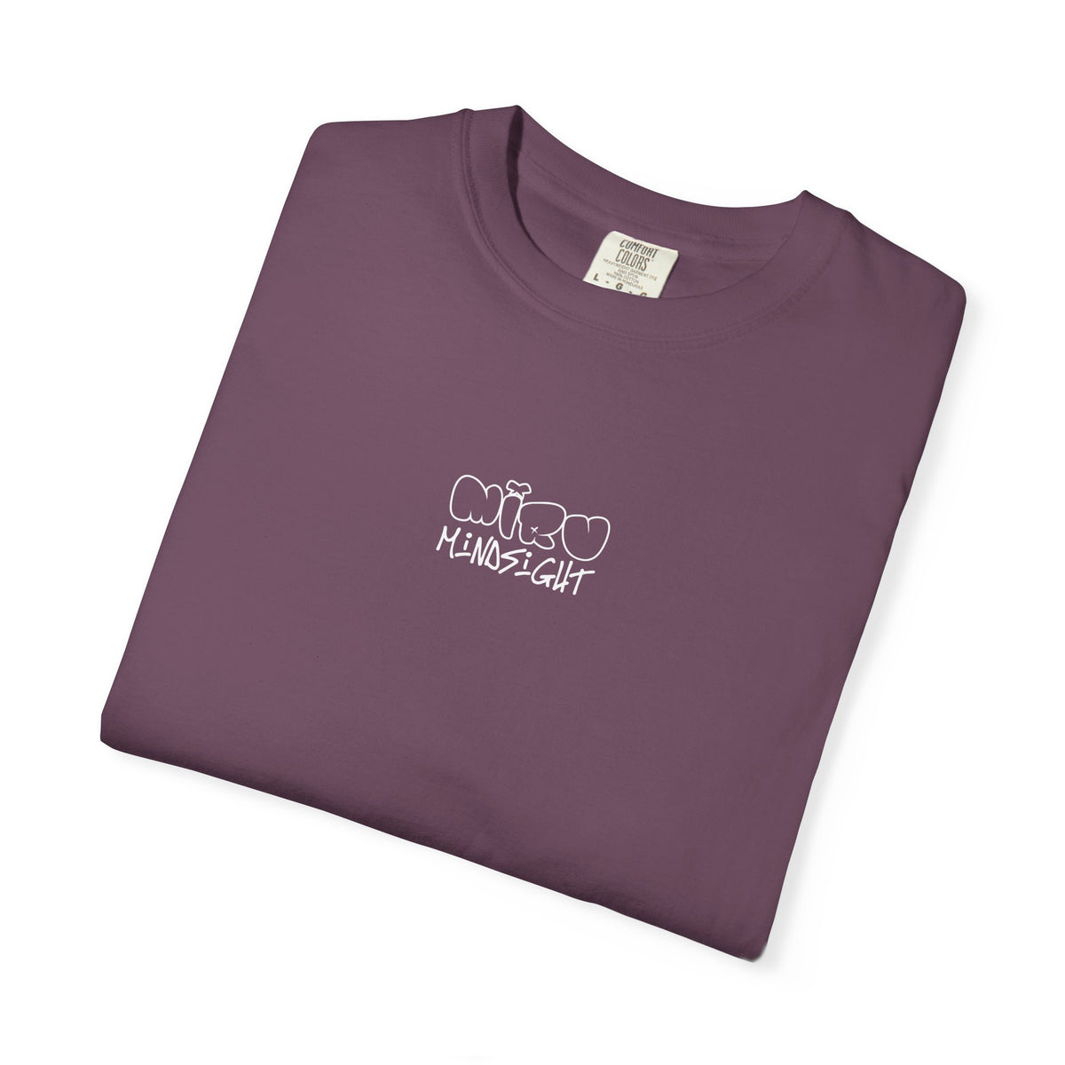 "I'm Happy You're Here." Logo Unisex Garment-Dyed T-shirt