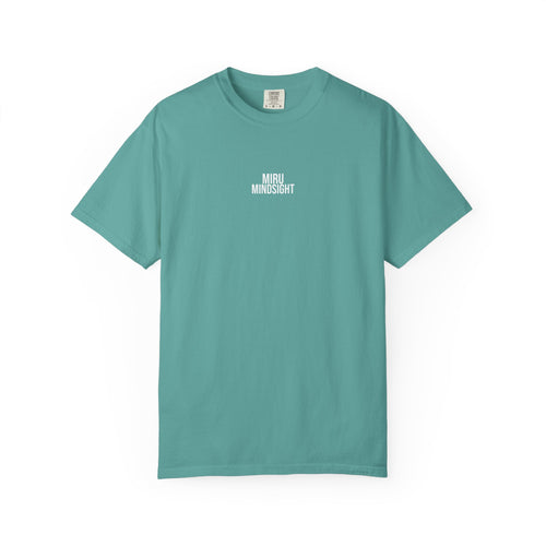 "I'm Happy You're Here" Print Unisex Garment-Dyed T-shirt