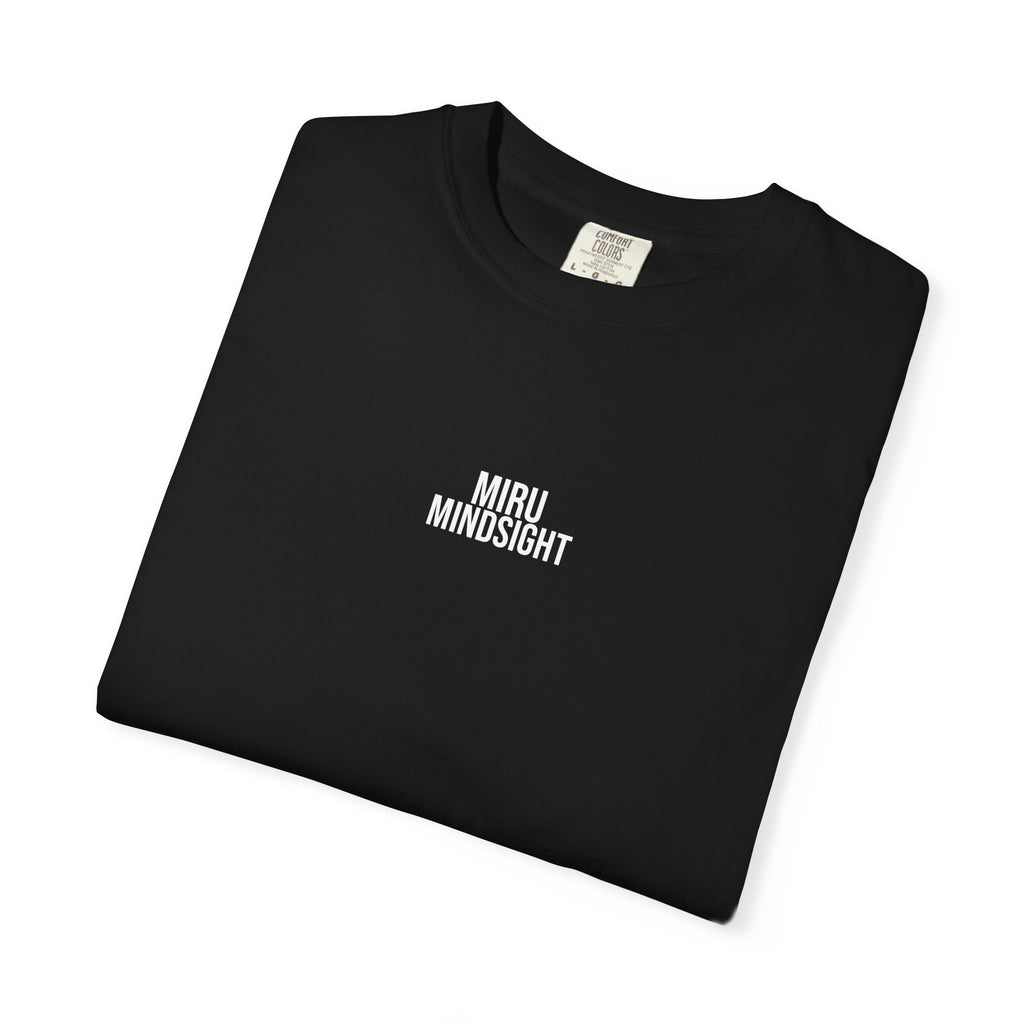"I'm Happy You're Here" Print Unisex Garment-Dyed T-shirt