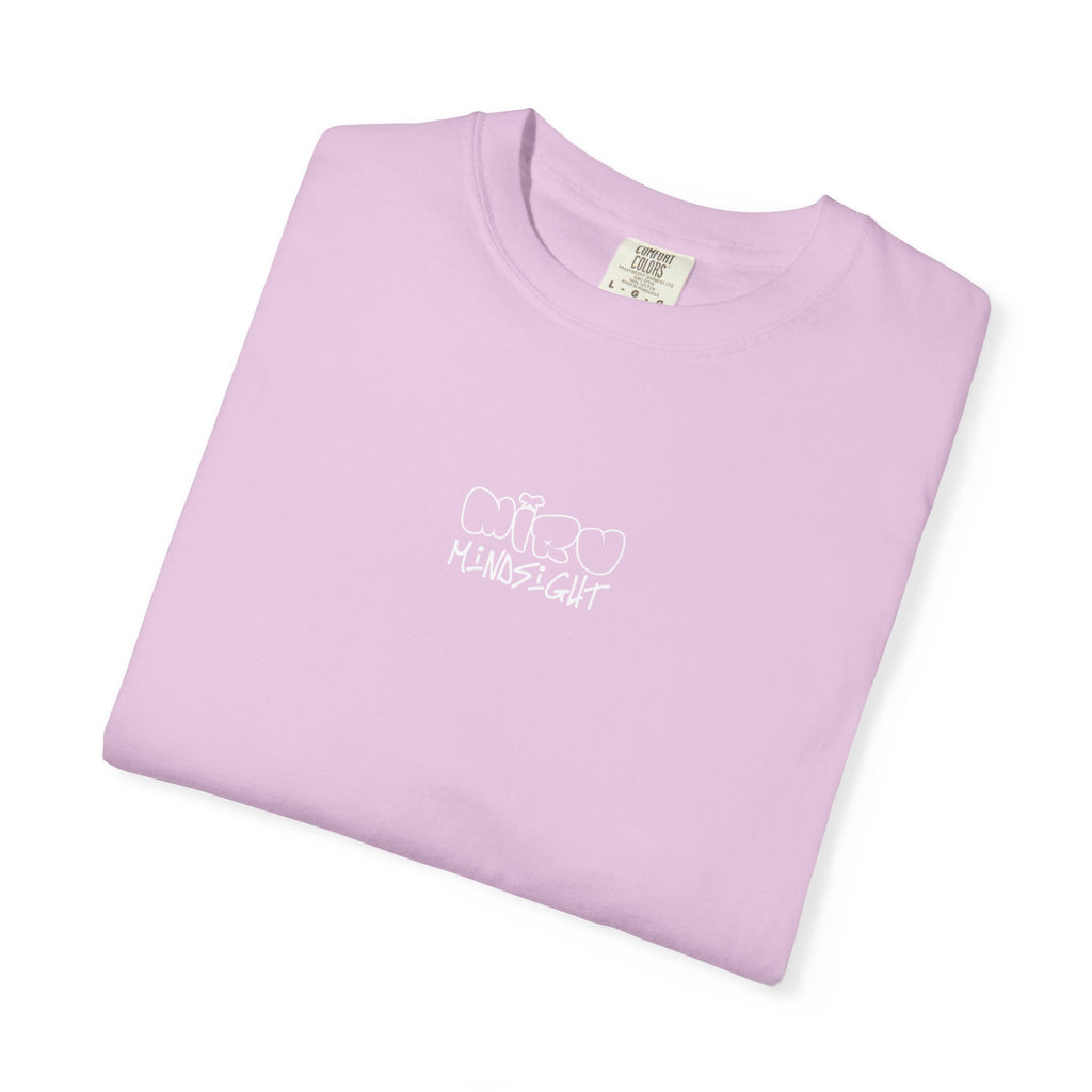 "I'm Happy You're Here." Logo Unisex Garment-Dyed T-shirt