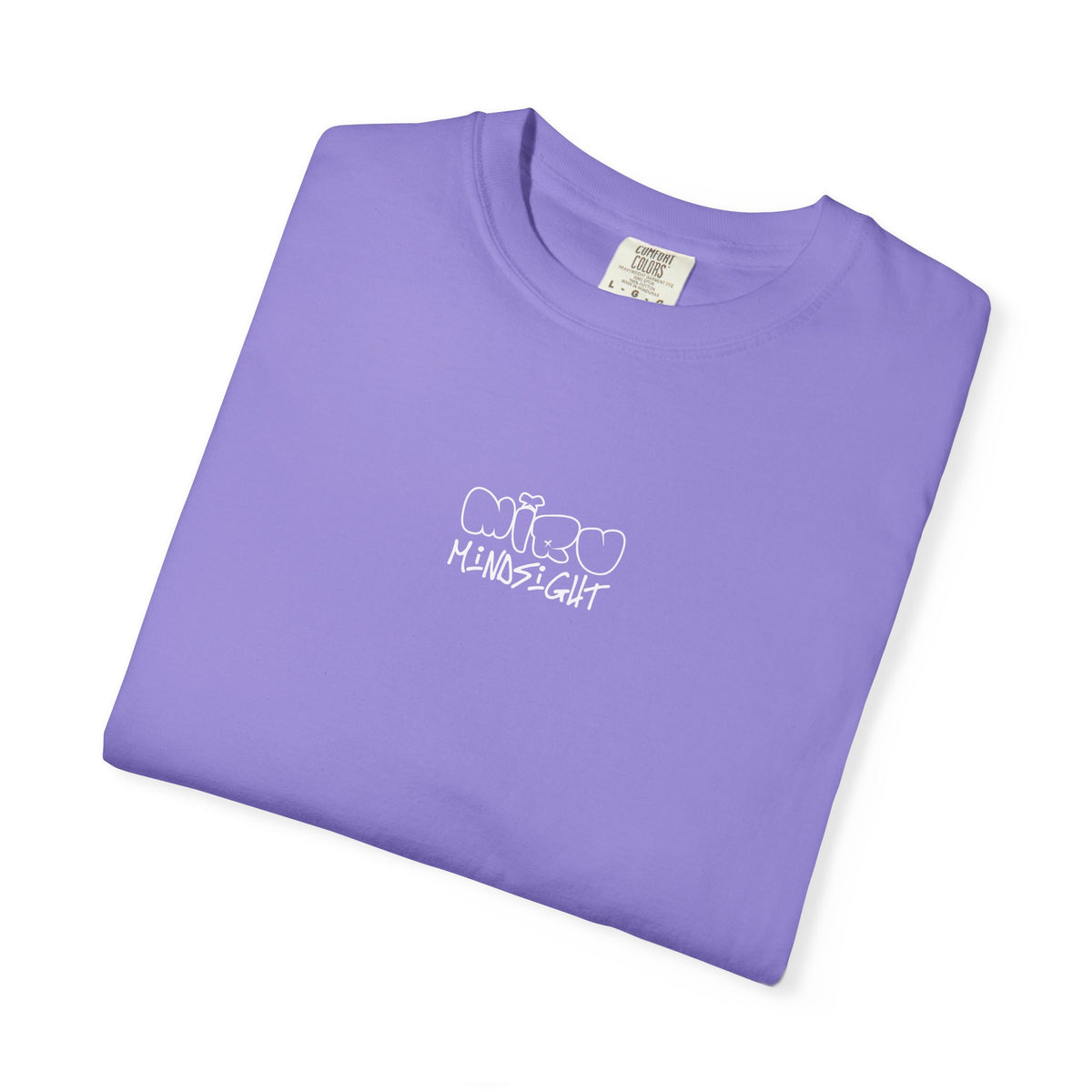 "I'm Happy You're Here." Logo Unisex Garment-Dyed T-shirt