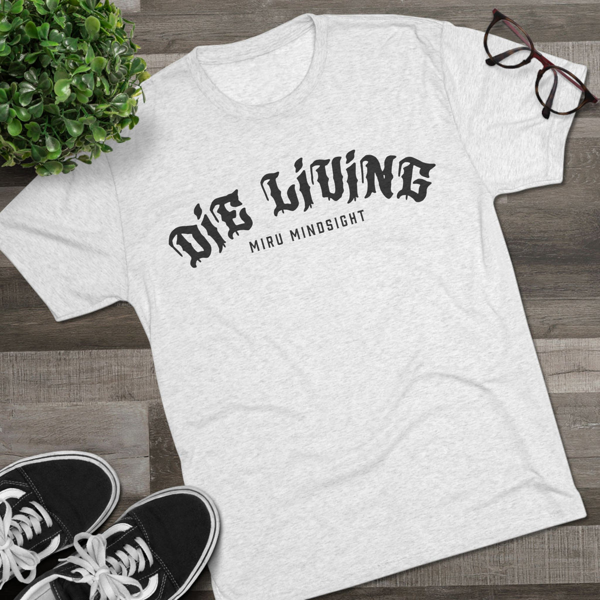 Vintage 'Die Living' Tee