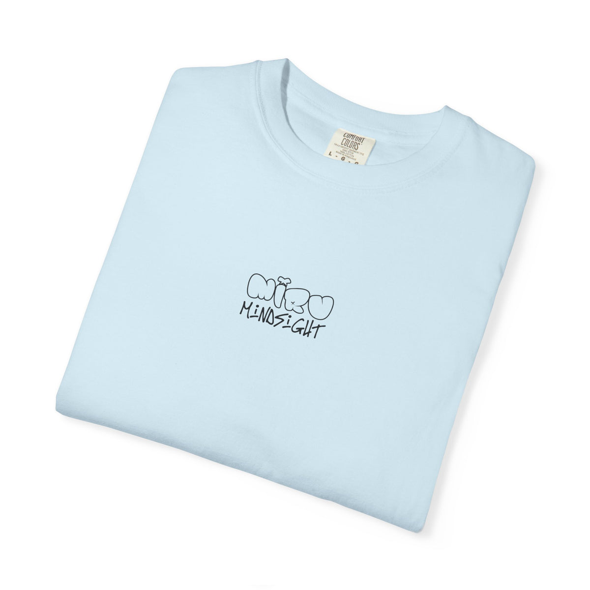 "I'm Happy You're Here." Logo Unisex Garment-Dyed T-shirt