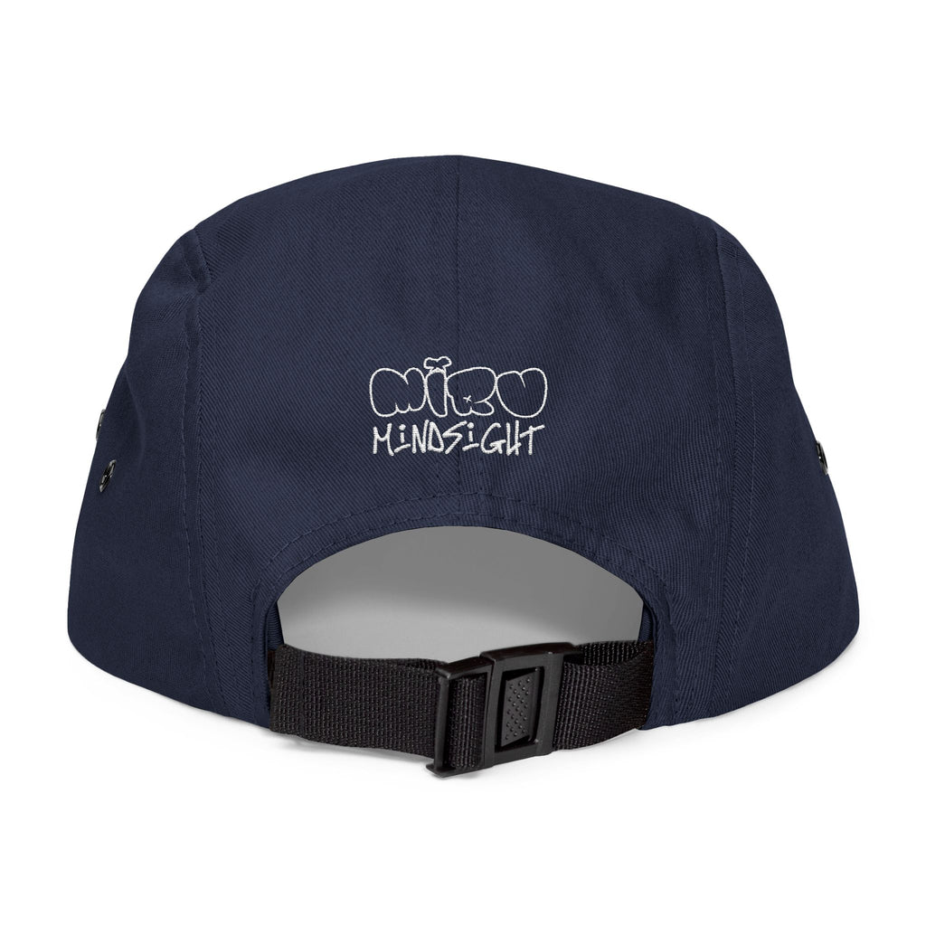 5-Panel Cap — "Die Living" Embroidered Skate Style Hat