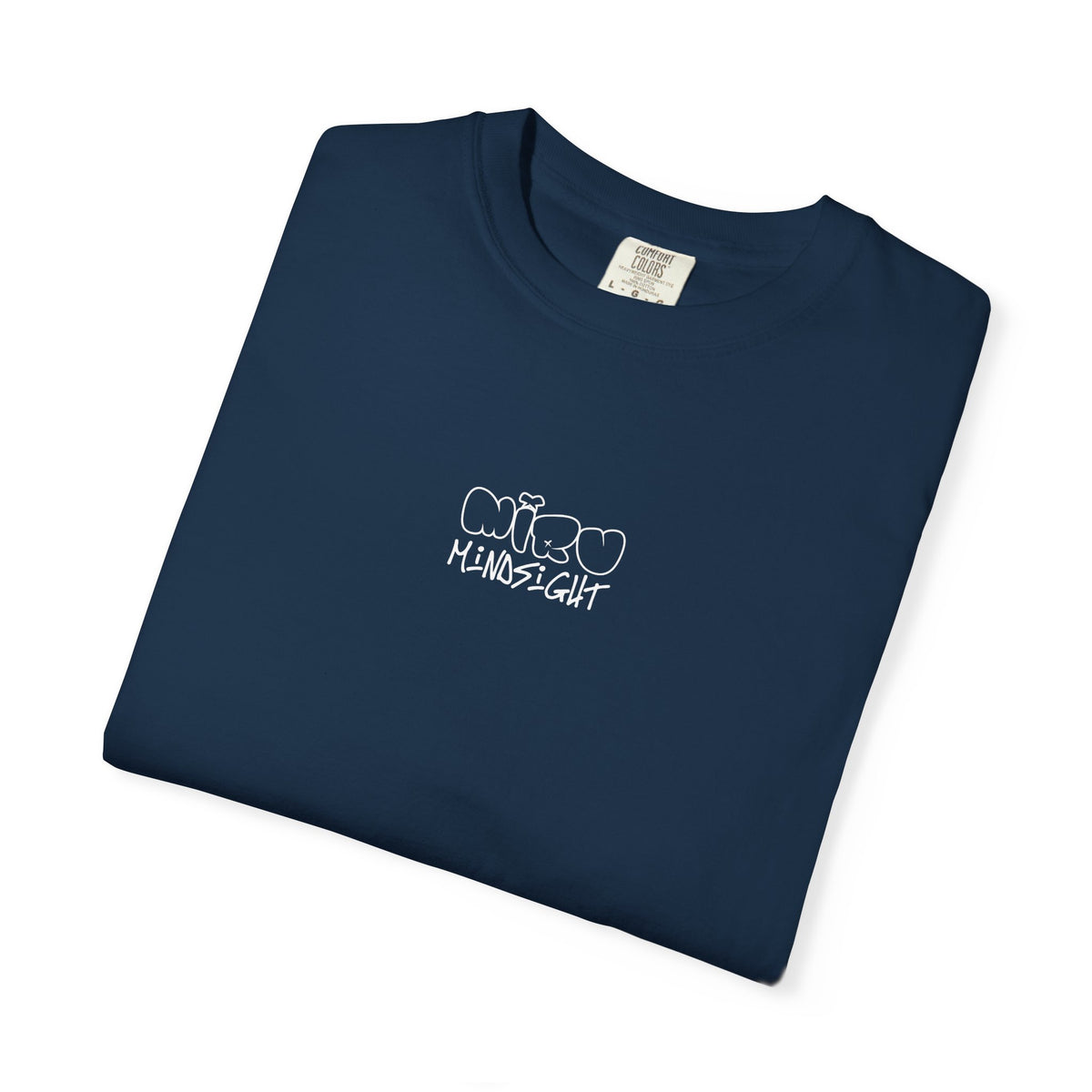 "I'm Happy You're Here." Logo Unisex Garment-Dyed T-shirt