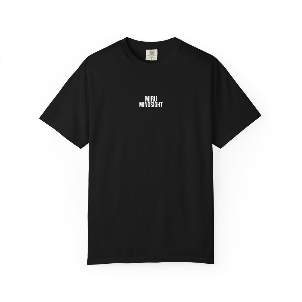 "I'm Happy You're Here" Print Unisex Garment-Dyed T-shirt