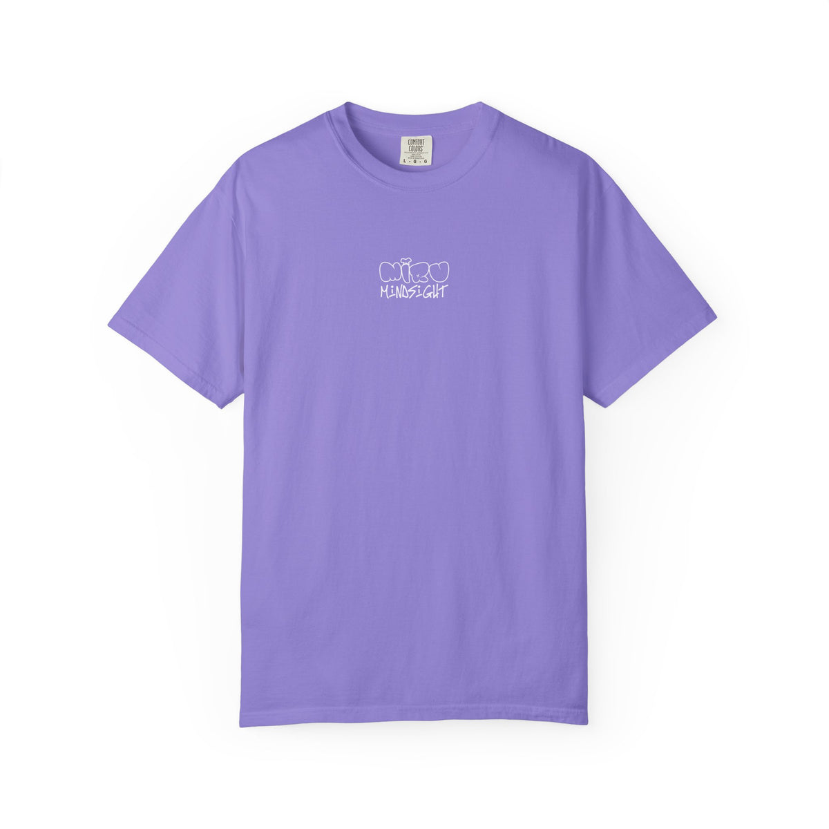 "I'm Happy You're Here." Logo Unisex Garment-Dyed T-shirt